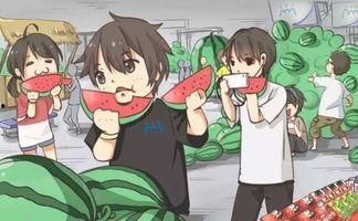 逢坂大河吃瓜,一场甜蜜的误会